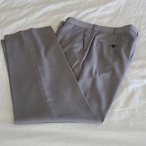 Gray dress slacks